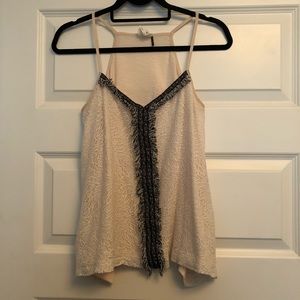 Anthropologie Fringe top